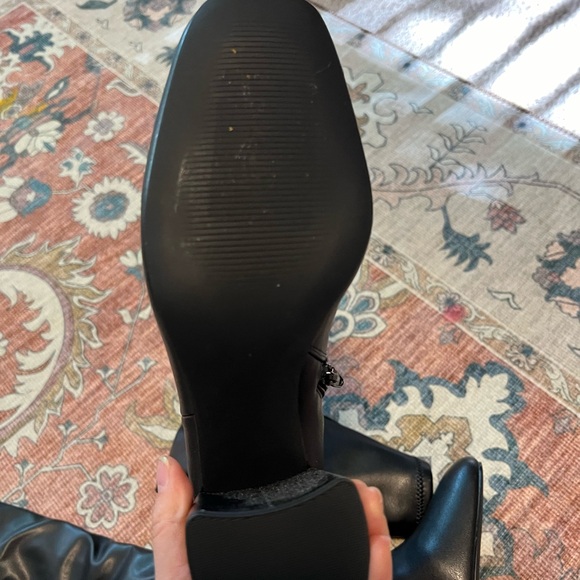 NWOT Steve Madden heeled knee high boots in black | Sz 8.5 - Picture 3 of 7